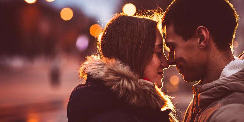 COUPLE, LOVE, NIGHT