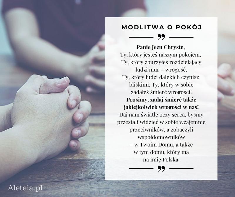 Modlitwa o pokój na motywach Listu do Efezjan