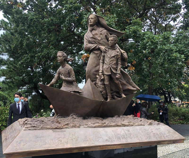 Mother Cabrini statue