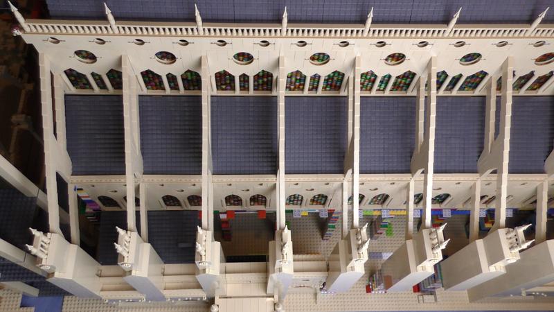 cathédrale de bourges en lego