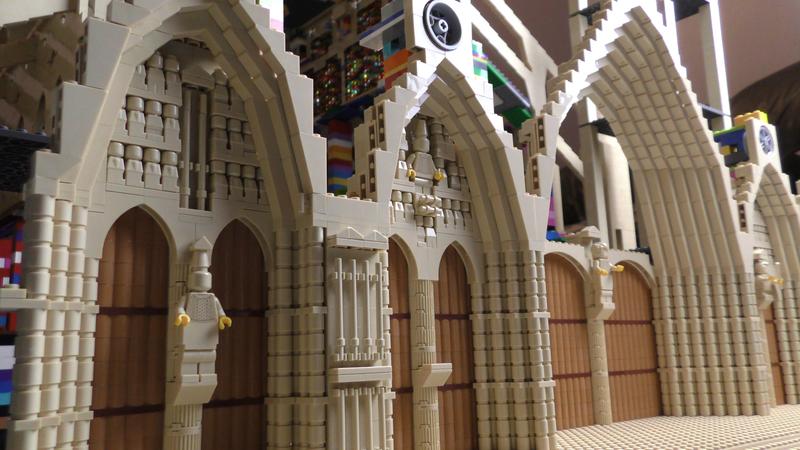 cathédrale de bourges en lego