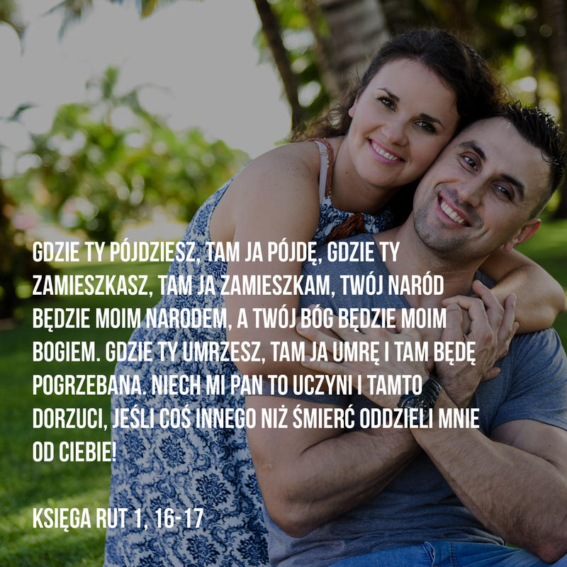 CYTATY BIBLIJNE O MAŁŻEŃSTWIE