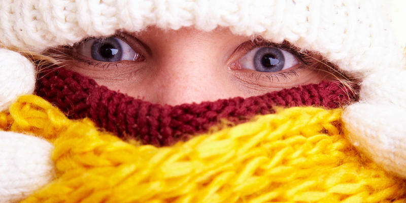 SCARF AND HAT,