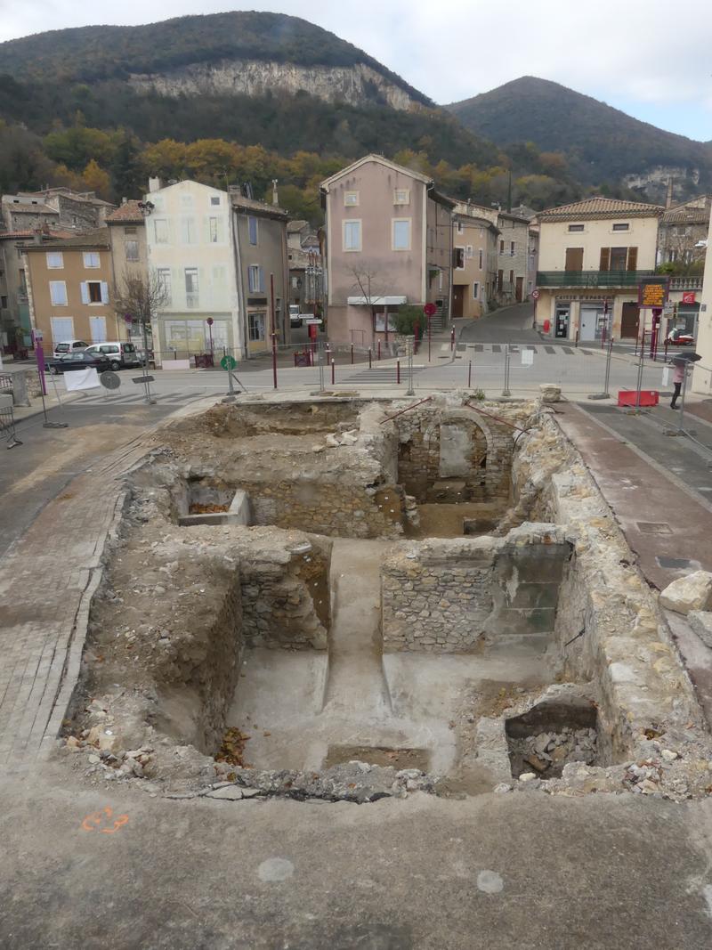 Fouilles archéologique à Cruas