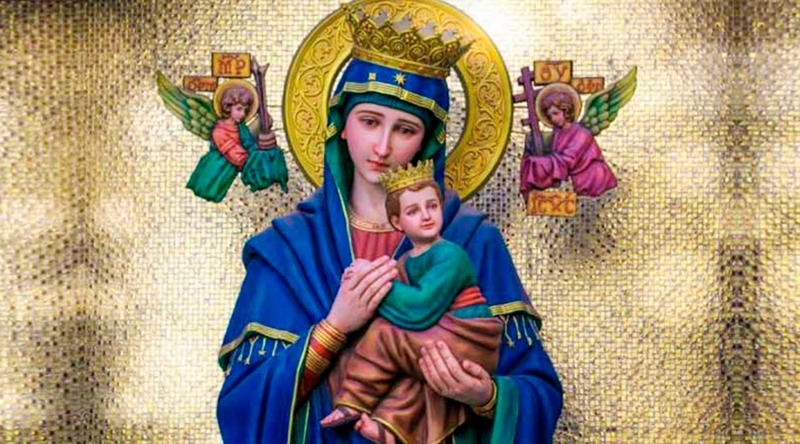 Oración a la virgen del PERPETUO SOCORRO