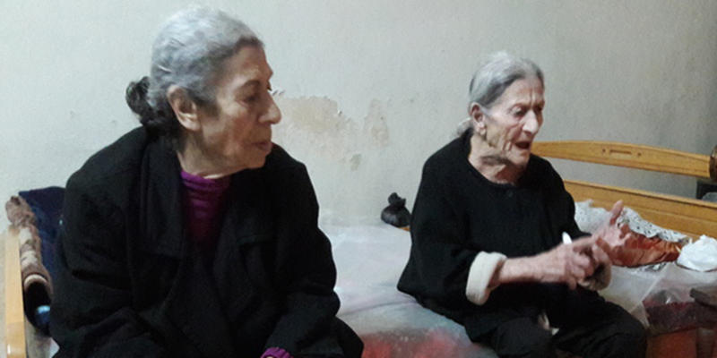 elderly residents of Damascus