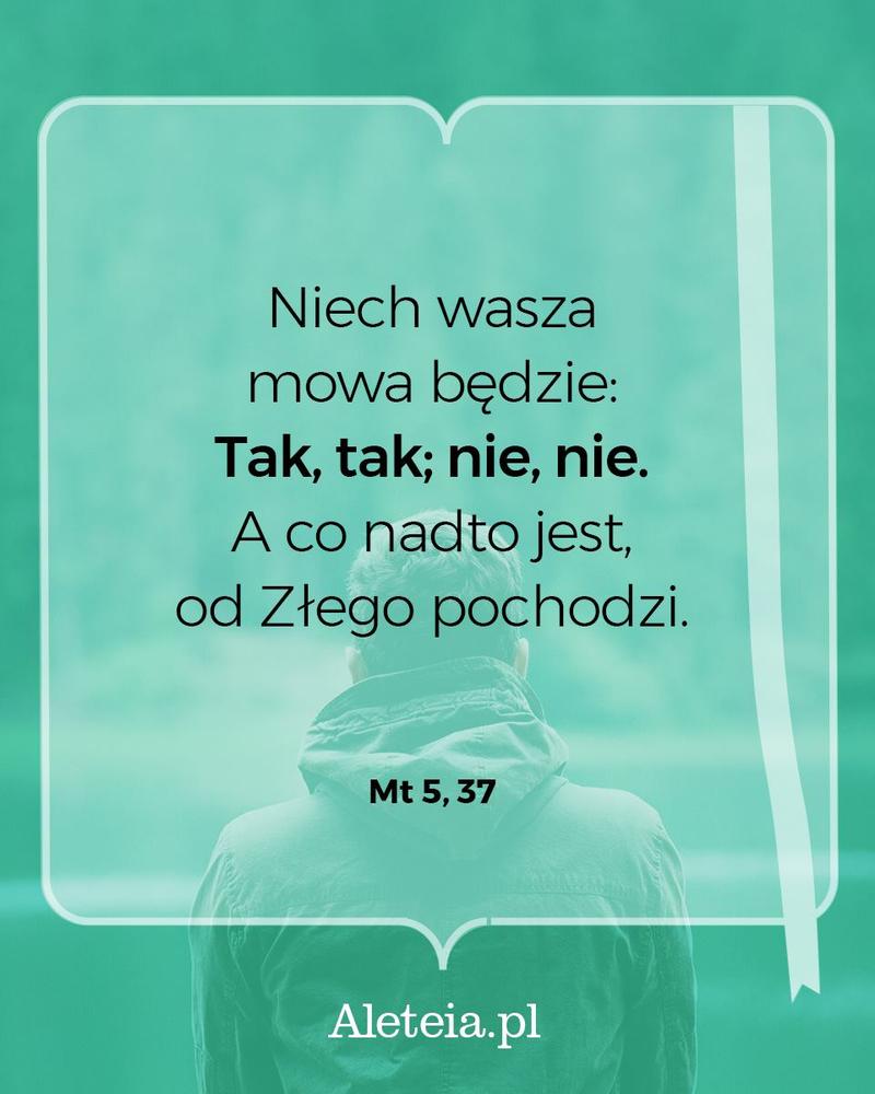 BBQ_MT5_37.jpeg - Aleteia Polska Niech wasza mowa będzie: Tak, tak; nie, nie*. A co nadto jest, od Złego pochodzi. Mt 5,37