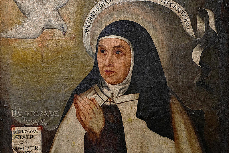Portrait of St. Theresa of Avila by Juan de la Miseria